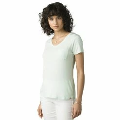 Best Pirce ✨ Prana 👩 Women's Foundation SS V Neck Top 🎉 -US Prana Sales 2022 10333101x1165269 zm
