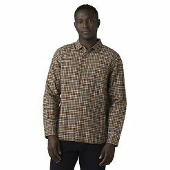 Budget 🔔 Prana Men's Los Feliz Flannel 👕 Shirt 😀 -US Prana Sales 2022 10531511x1262257 zm