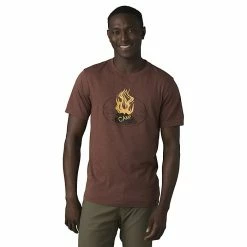New 😉 Prana Men's Camp Fire Journeyman 2 Tee 🎉