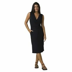 New 💯 Prana 👩 Women's Foundation Wrap 👗 Dress 🥰 -US Prana Sales 2022 10554028x1012905 zm