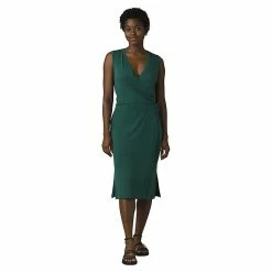 New 💯 Prana 👩 Women's Foundation Wrap 👗 Dress 🥰