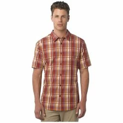 Buy ๐งจ Prana Men's Duke SS Woven Top โ๏ธ