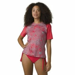 Best deal ✔️ Prana 👩 Women's Edge Wave SS Sun Top 🤩