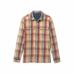 Best reviews of 🎁 Prana Men's Glover Park Lined Flannel 👚 Shirt 🧨 -US Prana Sales 2022 10531475x1011144 vAlt5