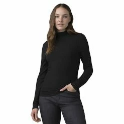 Best deal 🔥 Prana 👩 Women's Foundation Rib Mock Neck Top 🛒 -US Prana Sales 2022 10576632x1037003 zm
