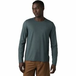 Deals ✔️ Prana Men's Prospect Heights Graphic LS Top 😍